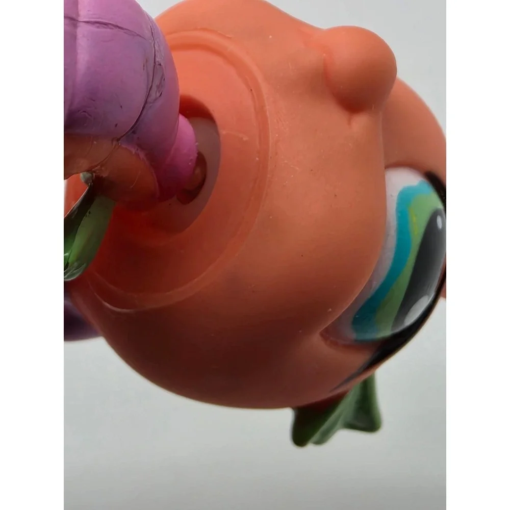 Littlest Pet Shop Seahorse #802 relaxing bathtub dollhouse Figure Accessory lot